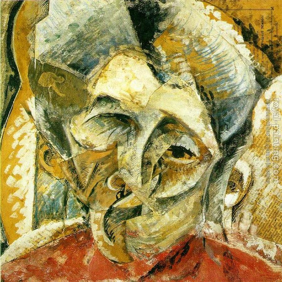 Umberto Boccioni : Dynamism of a Woman's Head